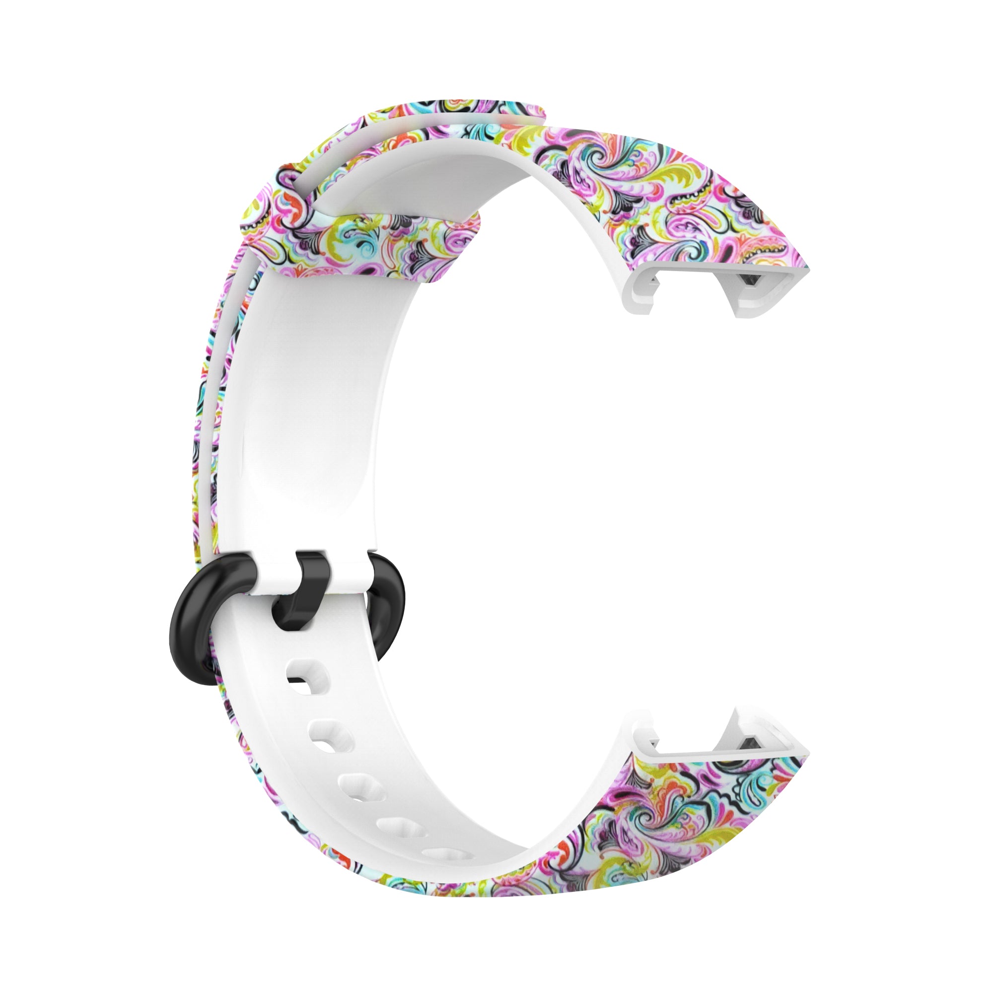 Mønstertrykt urrem Silikone Justerbar Smart Watch-rem til Xiaomi Redmi Watch Mi Watch Lite Mønstertrykt urrem Silikone Justerbar Smart Watch-rem til Xiaomi Redmi Watch Mi Watch Lite